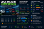 Bookmaker odds margin comparison with betting market pricing and overround analysis